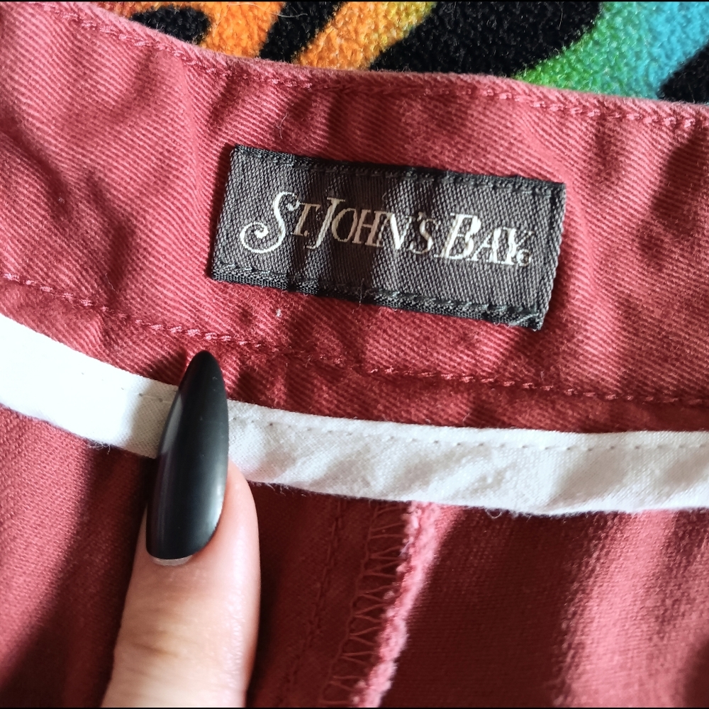 š¤*4/$15* St. John's Bay Mens Cotton Shorts Boat 34 - Picture 7 of 10